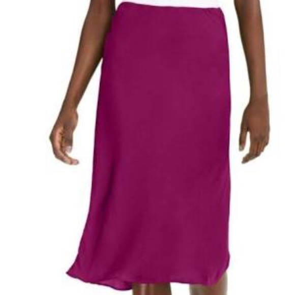 INC International Concepts Bias-Cut Midi Skirt - Picture 2 of 6